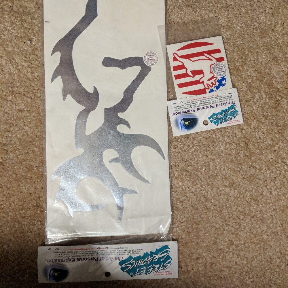 Remington buck head decals